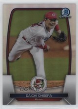 2023 Bowman NPB Nippon Professional Baseball Chrome Refractor Daichi Ohsera oh8