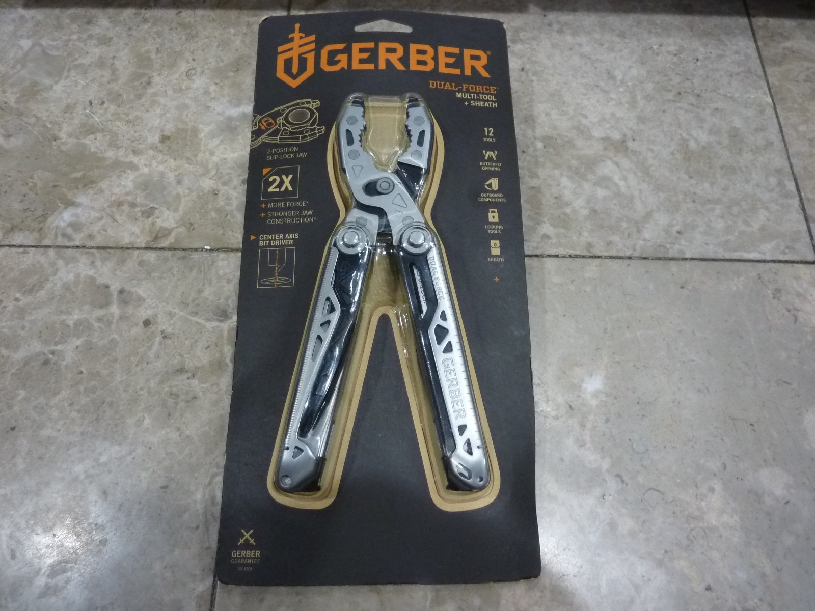 Gerber Dual Force 12 Tool Multi-Tool With Sheath