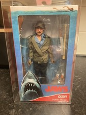 NECA JAWS Quint Shark Battle Figure - 8 Inch - Sealed Brand NEW in Case