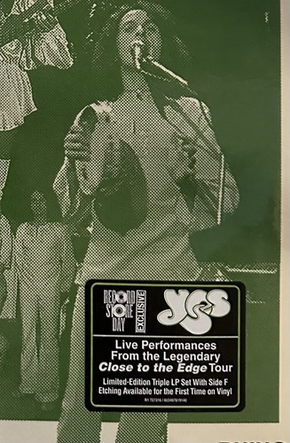YES - LIVE AT THE RAINBOW 1972 - 3 LP VINYL RECORD STORE DAY NEW SEALED RSD 2025 - Picture 6 of 8