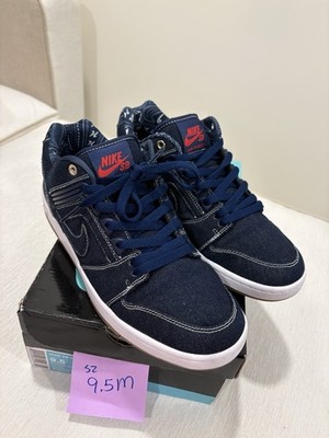 Nike SB AF 2 Low East/West Rivals Pack Sneakers Size 9.5 with OG Box  A00298-441
