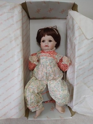 SARA Vintage 1990 Hamilton Heritage Baby Doll by Connie Walser Derek Porcelain