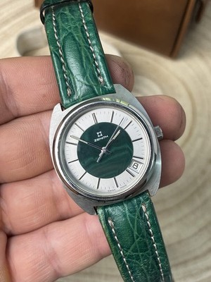 Zenith Malachite Stone dial ref 01-0080-500 | eBay