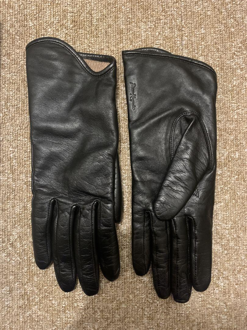 Mame Kurogouchi Women's Leather Dress Gloves Size 2 Black Mame Kurogouchi Women's Leather Dress Gloves Size 2 Black