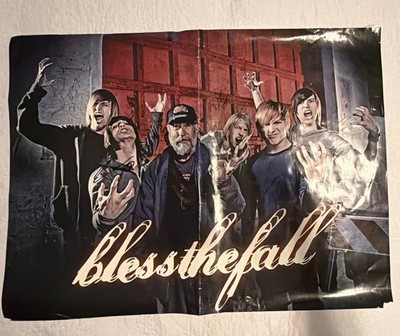 Blessthefall Signed Original Music Poster