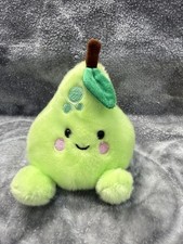 Aurora 5" Palm Pals Bartlett Pear Plush Stuffed Animal Toy