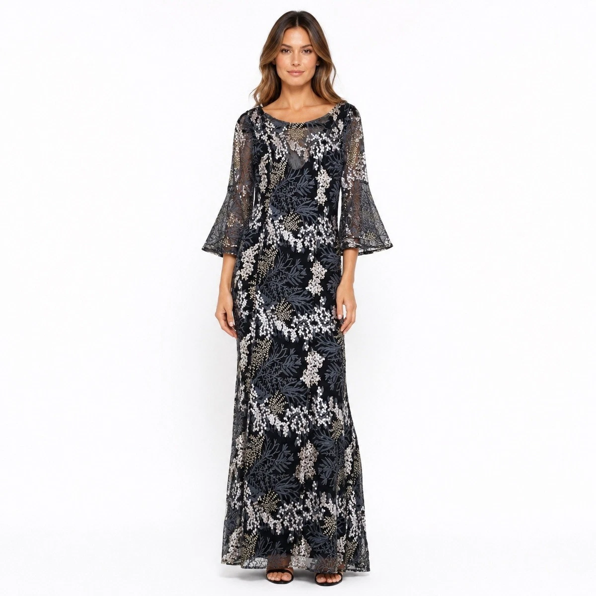Badgley Mischka Long Floral Dresses for Women for sale | eBay