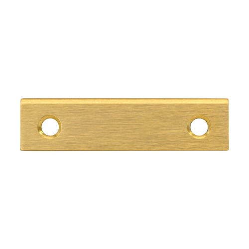 Moderner Kantenzug 1-31/32" (50 mm) Mitte zu Mitte Schrankgriff in Satin Gold - Bild 5 von 5