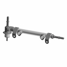 Polaris Fuel Rail Assembly, 4 Bar, for RZR Models, Genuine OEM - 2521494