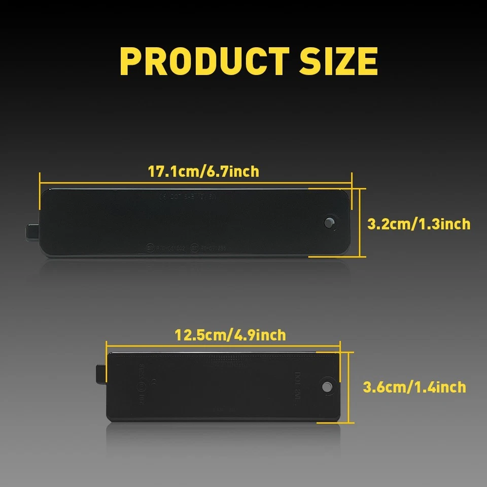 4x Luces de señalización LED delanteras y traseras de humo para 98-02 Pontiac Trans Am Firebird Foto 4 de 4