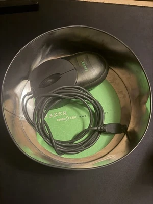 RAZER BOOMSLANG 2000 First Edition - Computer Gaming Mouse Keksdose / Manual - Bild 1 von 4