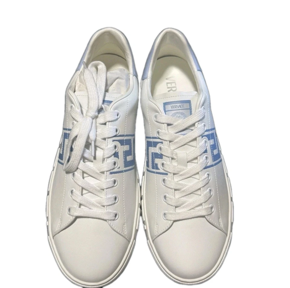 Zapatillas Versace Barroco Greca Jacquard (Unisex) EE. UU. UE 40/EE. UU. Para Hombres Talla 7 Mujeres 9 Foto 3 de 4