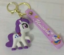 Unicorn Keychain Bag/Backpack Charm New Purple