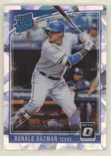 2018 Panini Donruss Optic Rated Rookie Cracked Ice Prizm 7/7 Ronald Guzman 0c6