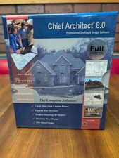 Chief Architect 8.0 Full Version Drafting Building Software CD 2002 ART CiB