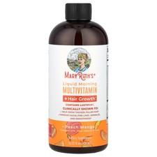 Liquid Morning Multivitamin + Hair Growth, Pe...