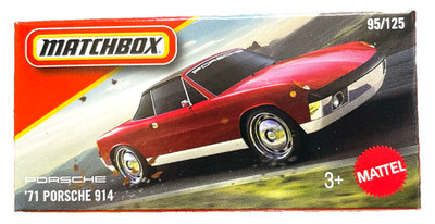 Matchbox '71 VW Porsche 914 95/125 Power Grabs 2026 1:64 Modellauto Spielzeug DE