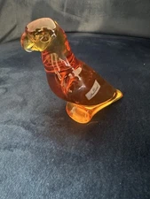 Sculpture Perroquet Baccarat 