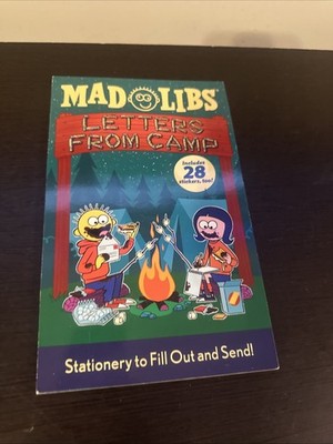 Letters from Camp Mad Libs : Stationery to Fill Out and Send! Includes 28...