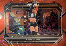 Yulisa Leon Disco Red Undercard /99 Panini WWE 2023 Prizm 