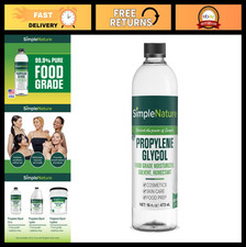 Food Grade Propylene Glycol 99.9 Pure - 16 oz Eco-Friendly Moisturizer  Solven