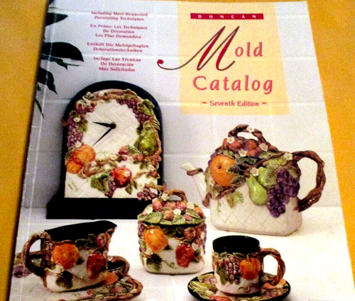 Ceramic Mold Catalog VTG Duncan 7th Edition 1994 Excellent 120Pages!