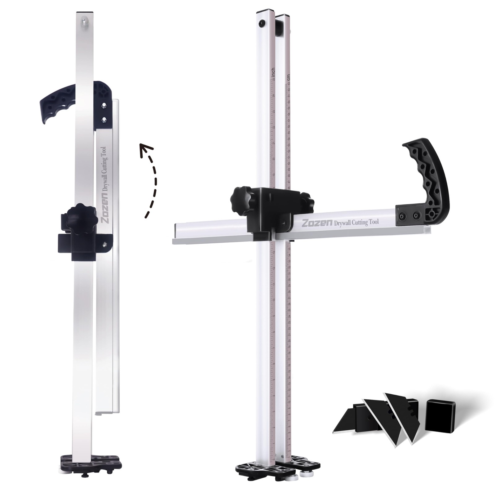 Zozen Board Ripper,plasterboard Cutter/Drywall Cutting Tool, Foldable Cutter,...