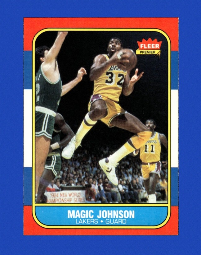 Hottest Magic Johnson Basketball Card Auctions on eBay