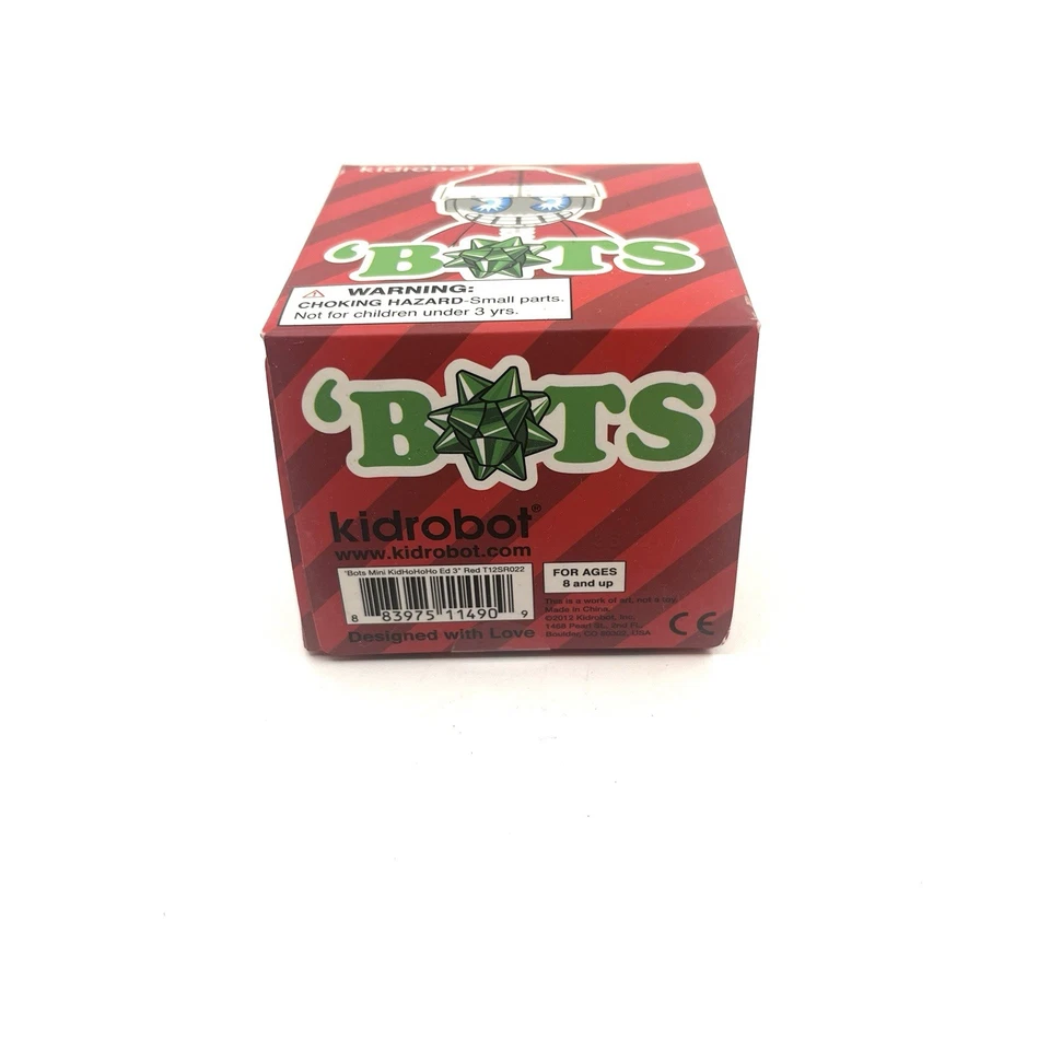 Kidrobot Kid HoHoHo ‘Bots Holiday Surprise Box 2012 • Sealed Vinyl Figure - Image 4 of 4