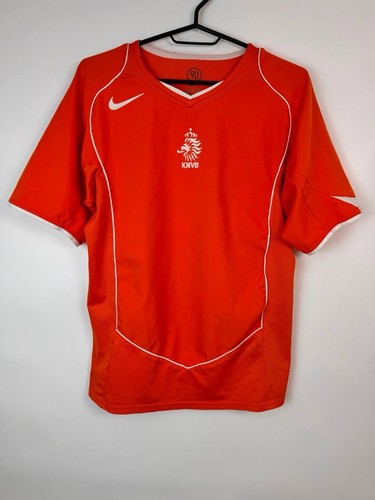 NETHERLANDS 2004 2005 HOME FOOTBALL SHIRT SOCCER JERSEY NIKE sz S MEN