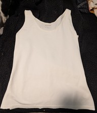 SPANX White Shapewear Camisole Tank Top 1X Pl...