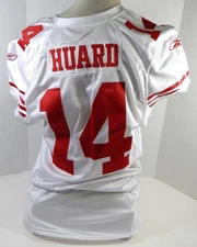 2009 San Francisco 49ers Damon Huard #14 Game Issued White Jersey 44 DP26440