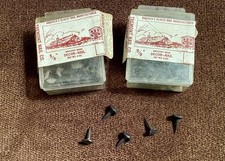 5/8" Rosehead 140 Nails Square Wrought Iron Tacks Vintage Rustic Decorative Look