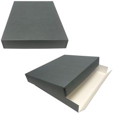 Archival Storage Box 17.75x22.75x3 in. Acid-Free with Metal Edge - Organize