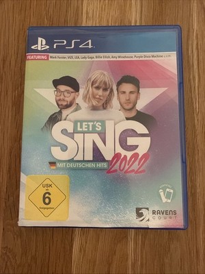 Let s Sing 2022   Mit deutschen Hits   Sony PlayStation 4 - PS4
