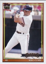 Will Clark - 1991 Throwback - 2026 Topps - San Francisco Giants