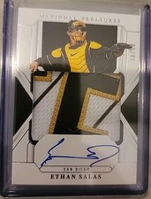 2025 Panini National Treasures Ethan Salas Rpa 18/99