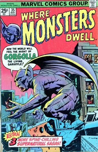 Where Monsters Dwell #35 Marvel 1975-NO RESERVE!!