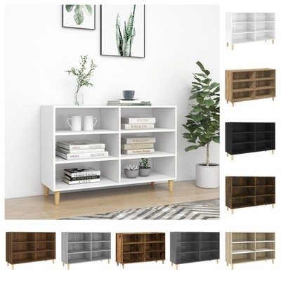 Sideboard mit 6 Fächer Kommode Anrichte Beistellschrank Schrank 103,5x35x70cm