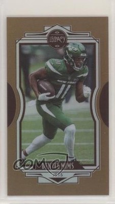 2021 Panini Legacy Premium Edition Mini Bronze 10/100 Denzel Mims #54 07d9
