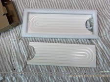 Faucet Mat for Kitchen Sink 23.6 x 4 White Silicone Drip Catcher Drain Tray