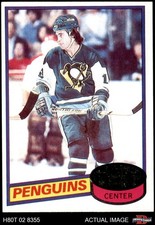 1980 Topps #186 Greg Malone Penguins 7 - NM