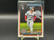 🔥 2024 Topps Baseball Nasim Nunez Rookie RC #US267 - Nationals 🔥