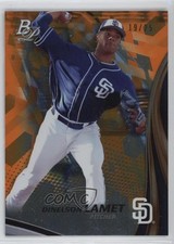 2017 Bowman Platinum Top Prospects Orange 19/25 Dinelson Lamet #TP-DLA 7eo