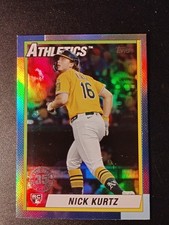2025 Topps Update MLB Athletics RC Nick Kurtz 35th Anniversary Rainbow 