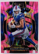2025 Panini Select Football - Dalton Kincaid Card 85 Concourse Pink Shock