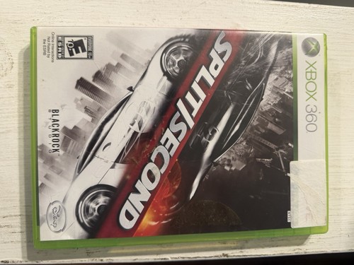 Split/Second (Microsoft Xbox 360, 2010) Complete CIB w/ Manual