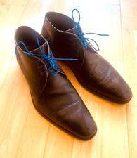 Floris van Bommel Business Schnürschuhe Herren Stiefel Gr. 42  used black 👍