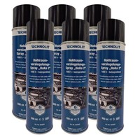 "6 StüCk Technolit Hohlraumversiegelung \"Hoko 2\" Spray 3000 Ml SprüHschlauch"