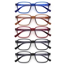 5 Pack Blue Light Blocking Reading Glasses,Anti Headache/Glare/Eye Strain Com...